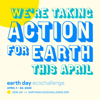 Earth Month Ecochallenge Poster